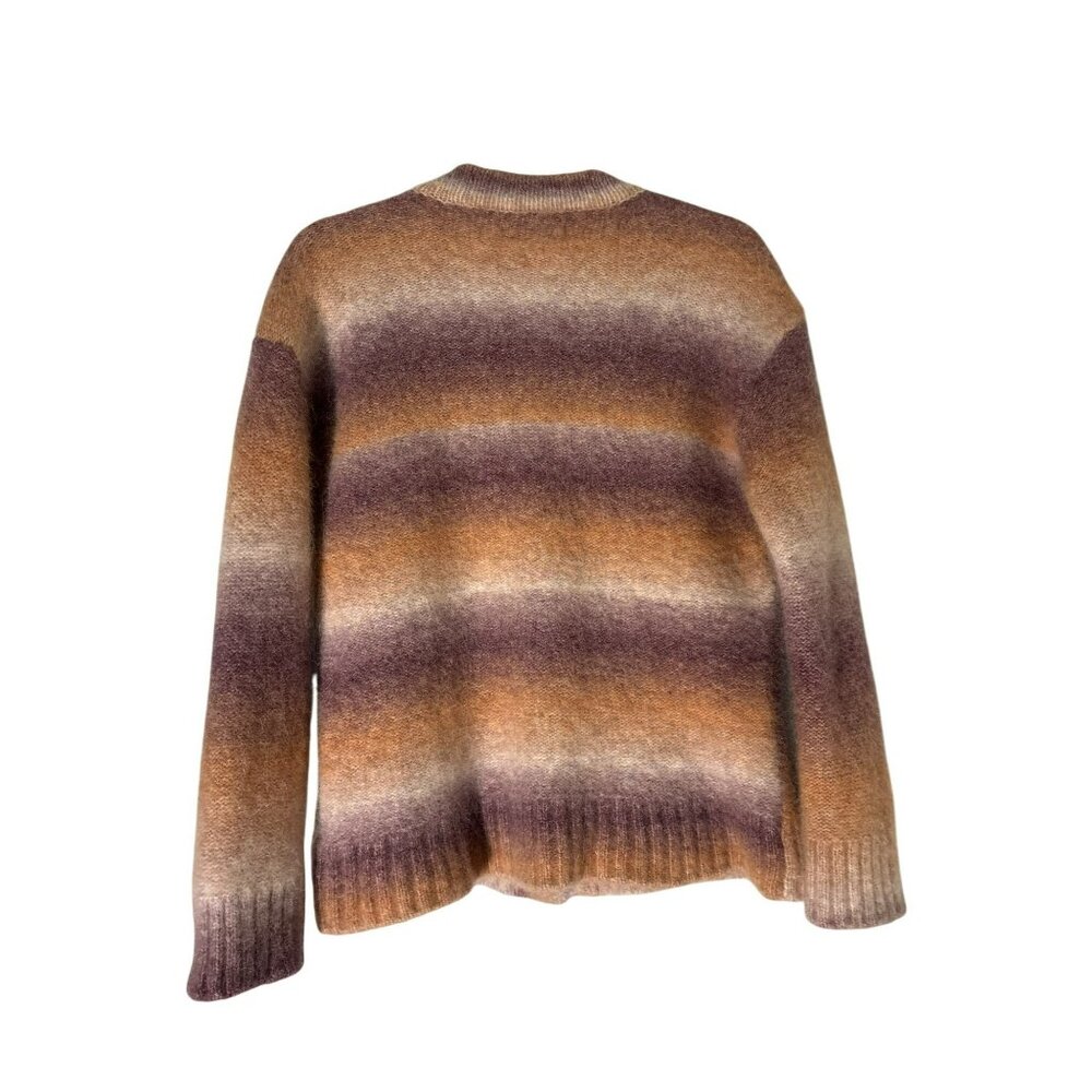 Faherty Button-Front Alpaca Wool Nylon Blend Card… - image 2